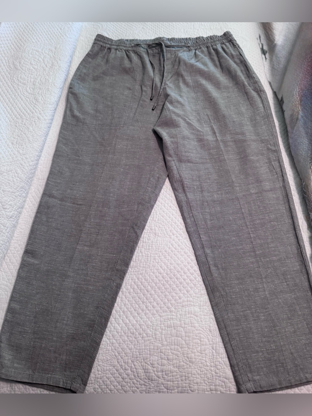 Eileen Fisher Gray Straight Leg Pants